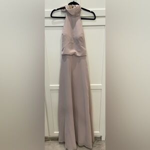 Jenny Yoo Blush Halter, Size 8